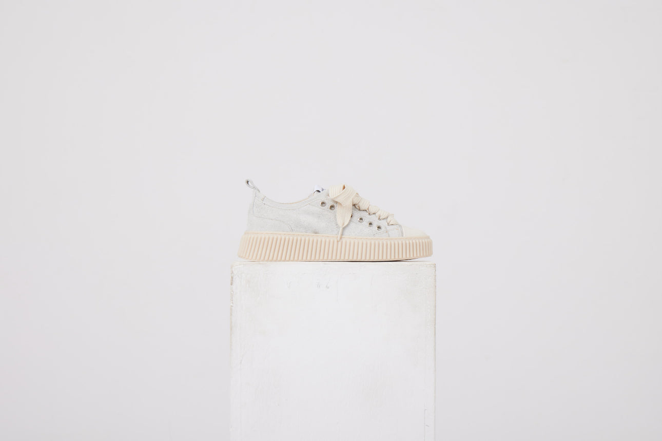 Sneakers Asensyo White Camoscio