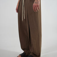 Pantalone Deep Pencies Simil Lino Moka