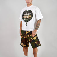 T-Shirt Green Gem Lip