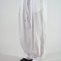 Pantalone Deep Pencies Simil Lino White