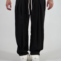 Pantalone Deep Pencies Simil Lino Black