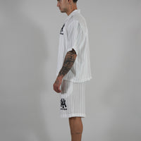 Coordinato Baseball NY White