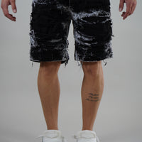Bermuda Ripped Faded