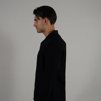 Camicia Linen Black