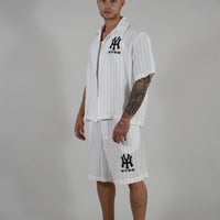 Coordinato Baseball NY White