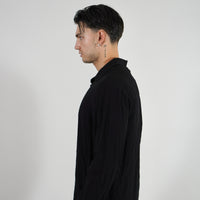 Camicia Simil Seta Black