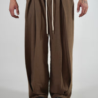 Pantalone Deep Pencies Simil Lino Moka