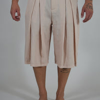 Bermuda Super Pencies Simil Lino Nude