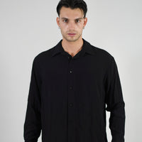 Camicia Simil Seta Black
