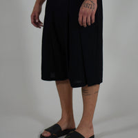 Bermuda Super Pencies Simil Lino Black