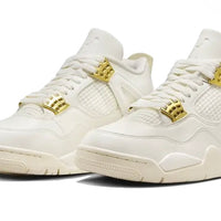 Air Jordan 4 Sail Metallic Gold