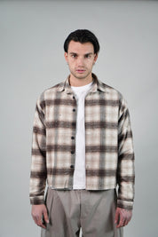 Camicia Flanella Swarovsky Sand