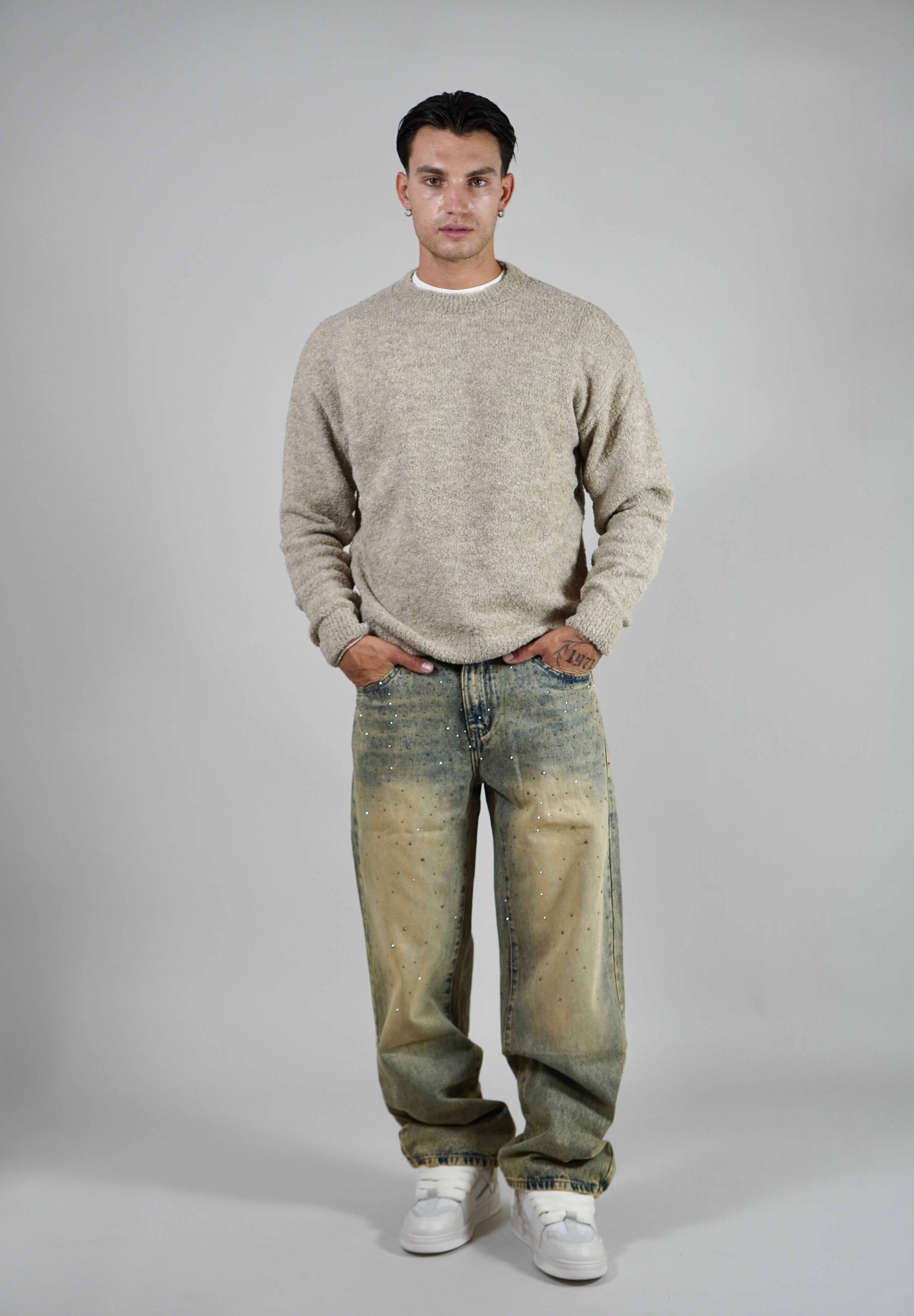 Maglione Alpaca Sand