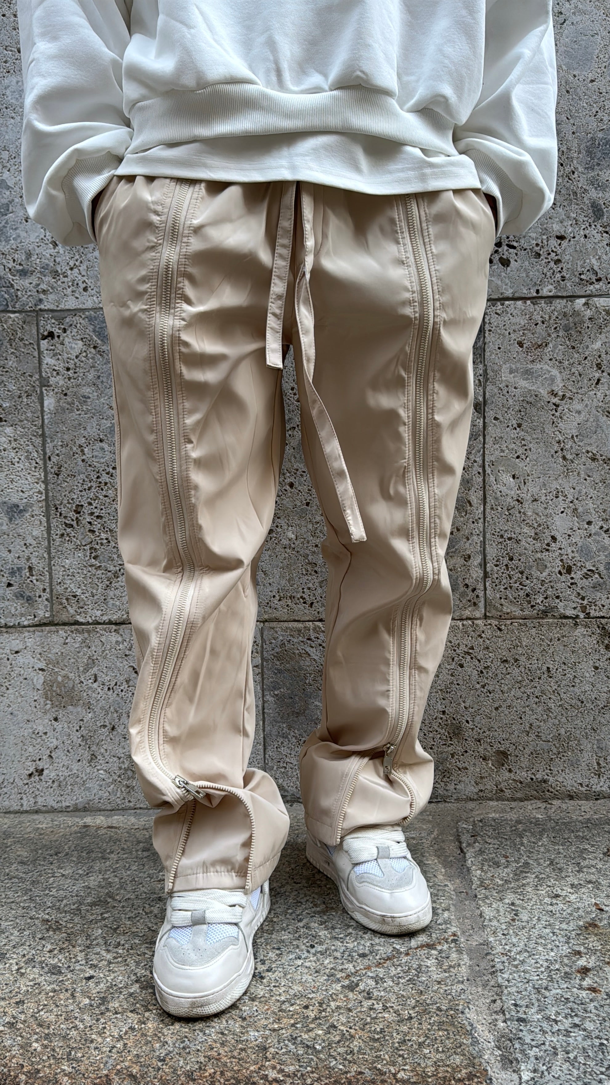 Pantalone Nylon Zipped