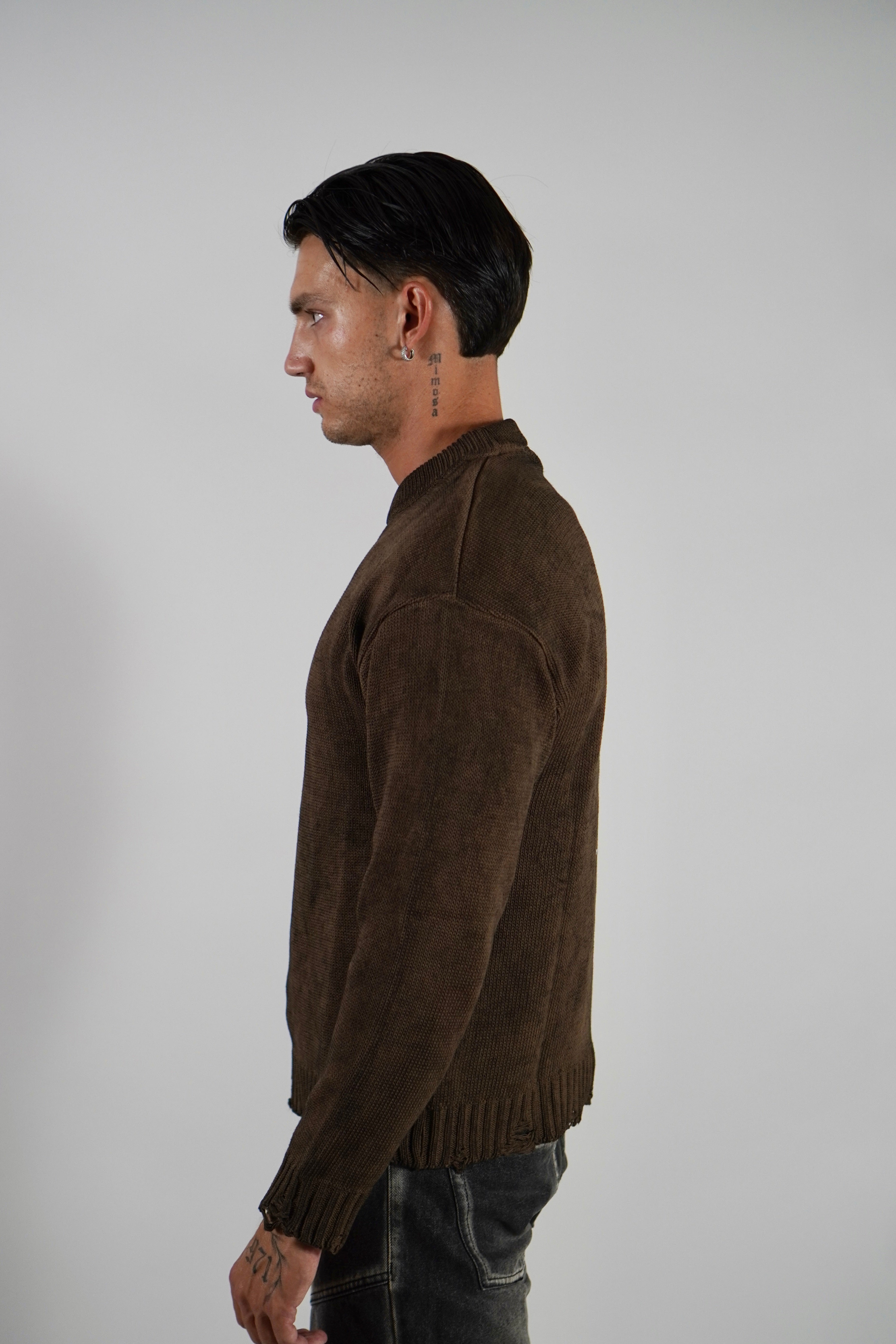 Maglione Ash Brown