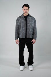 Camicia Flanella Spider Black