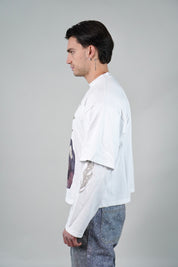 OVR Longsleeve Double Pop White