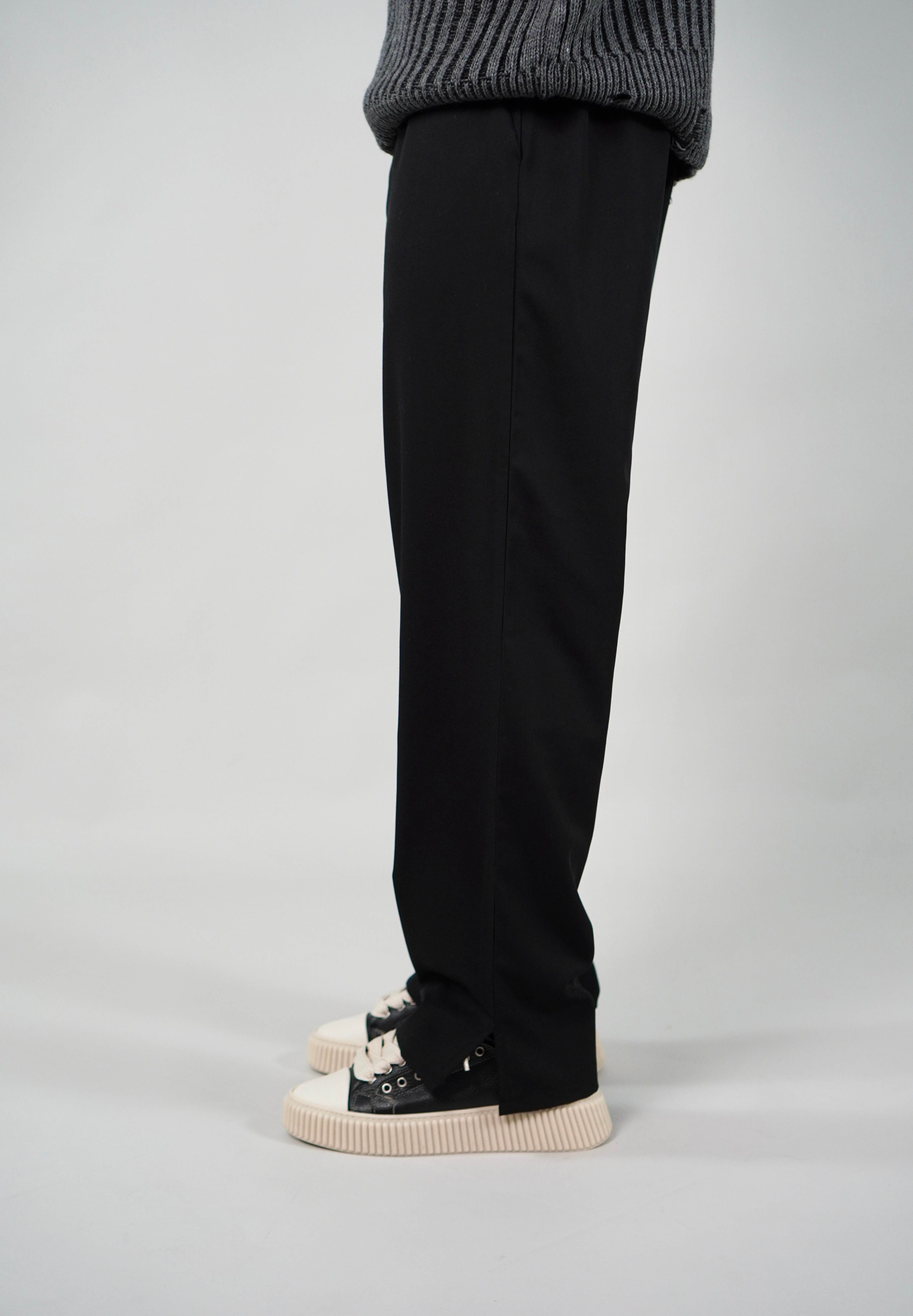 Pantalone Spacchetti Black