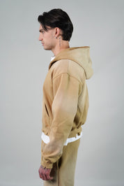 OVR Sunfaded Hoodie Beige