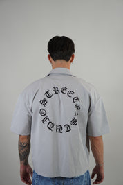 Camicia Crop Gothic Grey