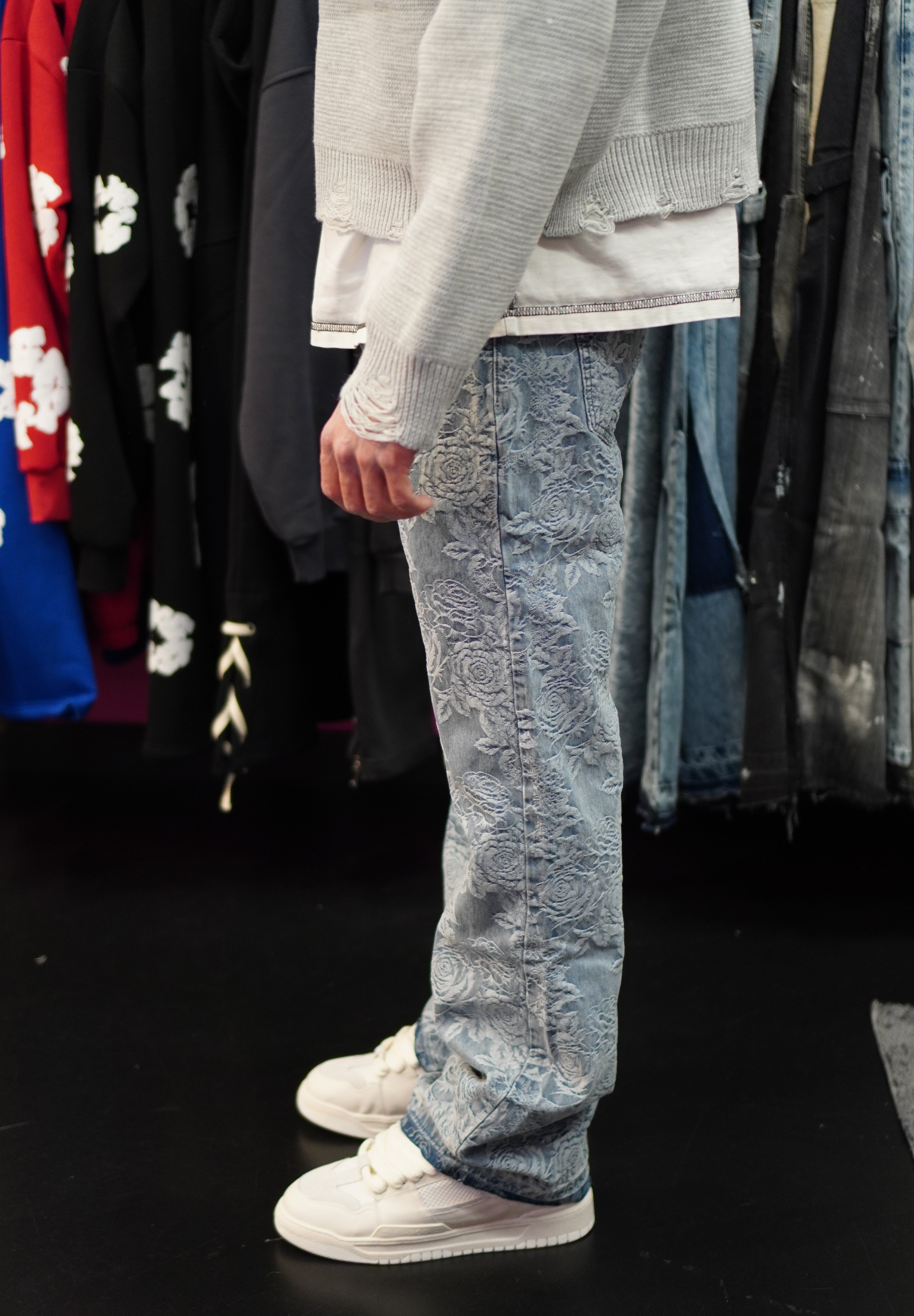 Jeans Flare Flowers