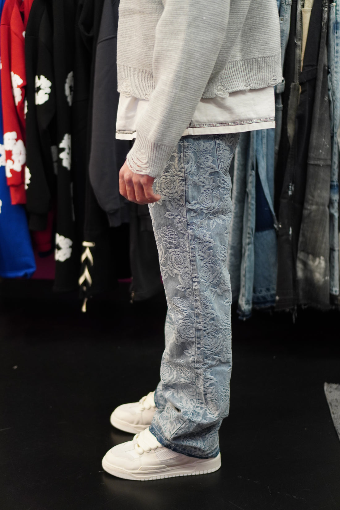 Jeans Flare Flowers
