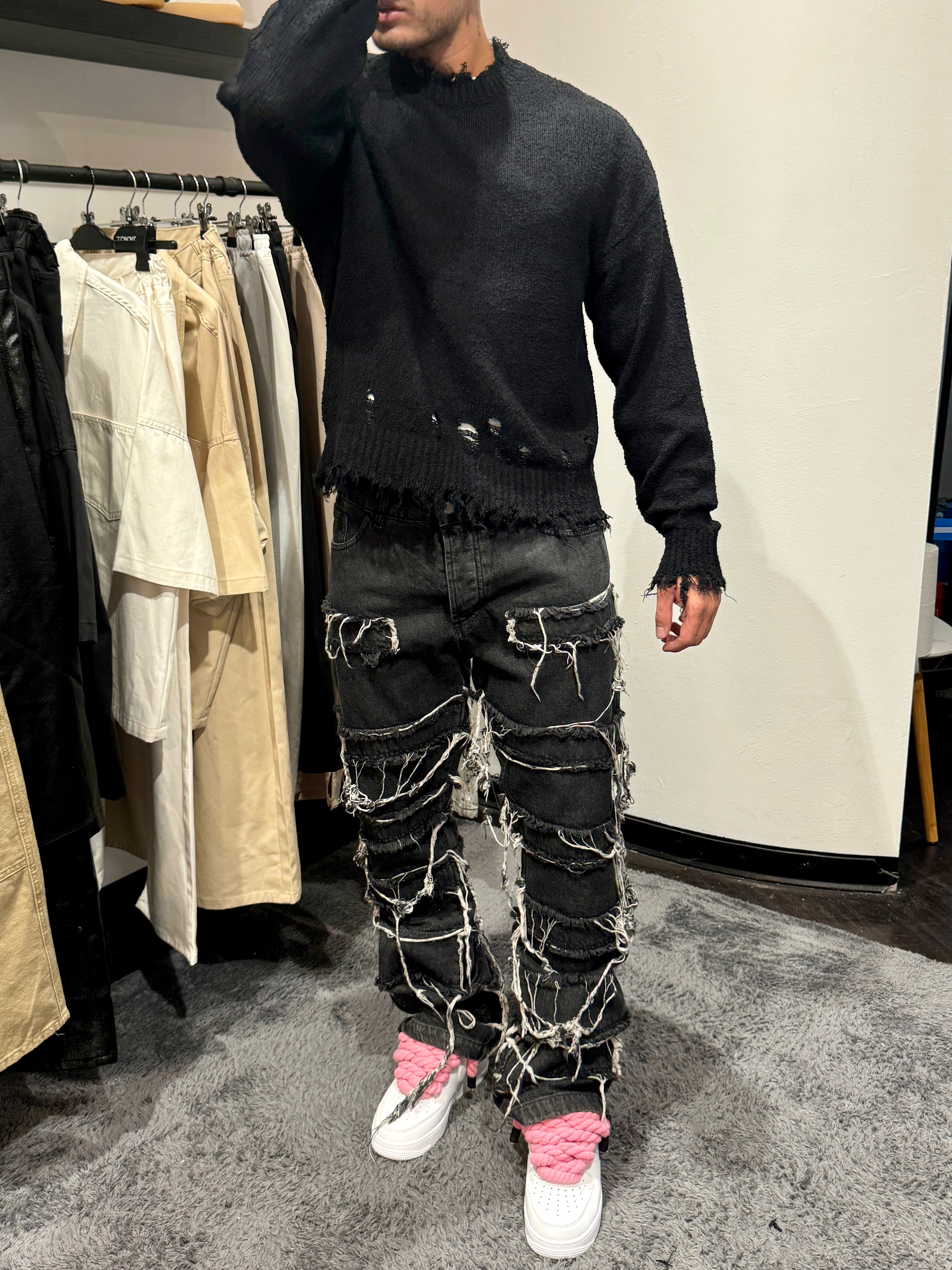 Jeans Strappi