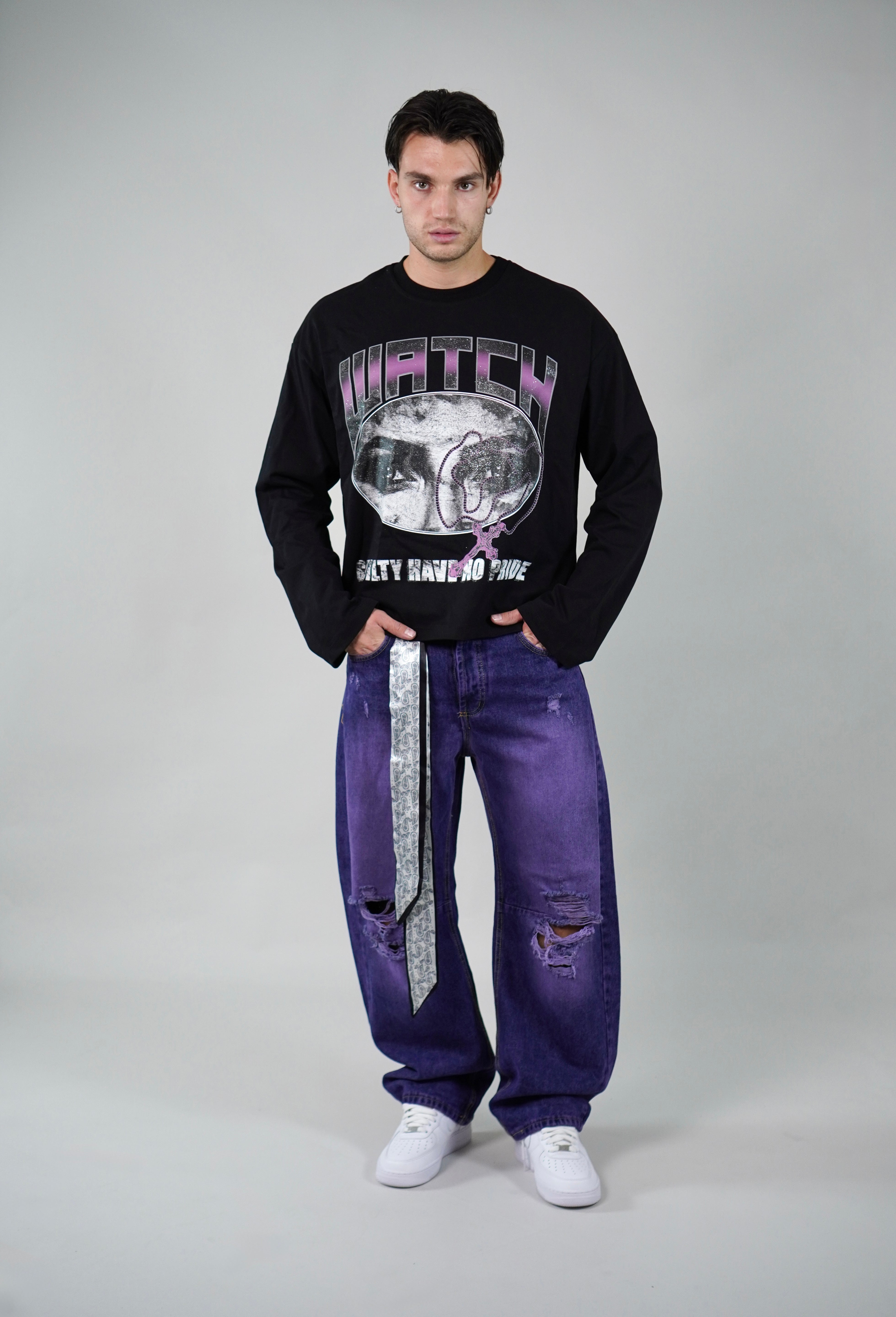 Jeans Baggy American Purple