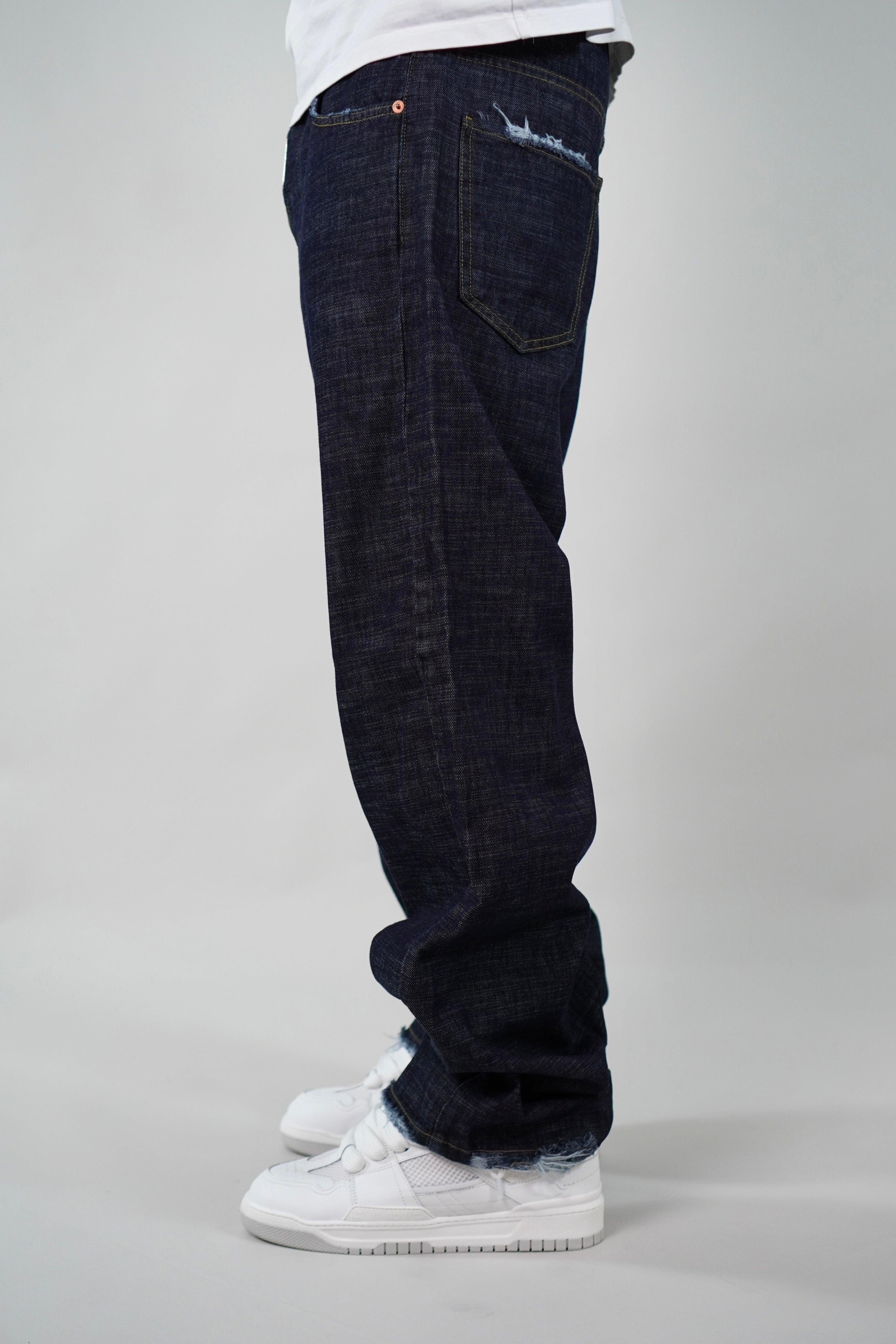 Jeans Baggy Raw Denim
