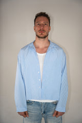 Camicia Righe Fini Sky