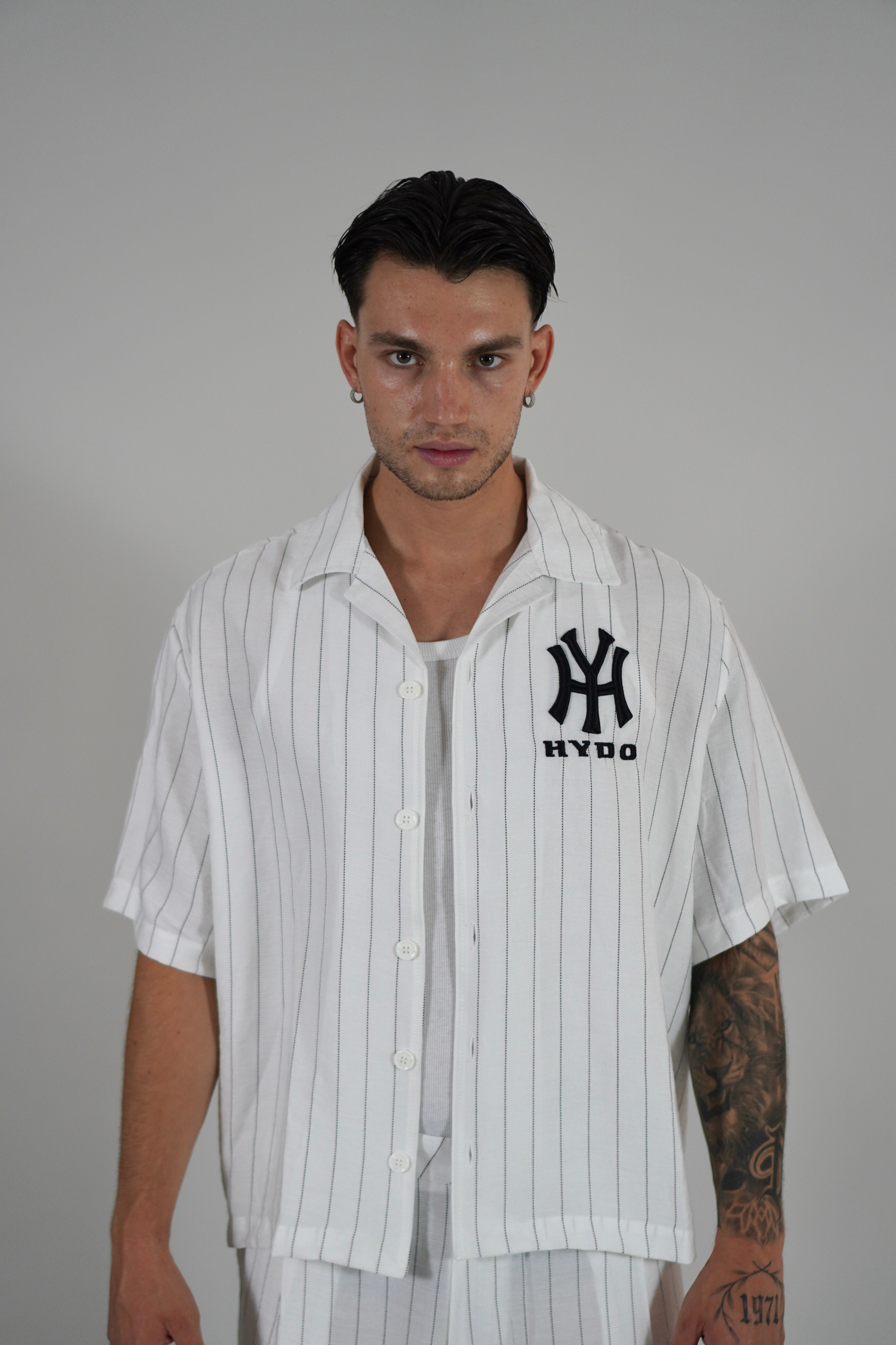 Coordinato Baseball NY White