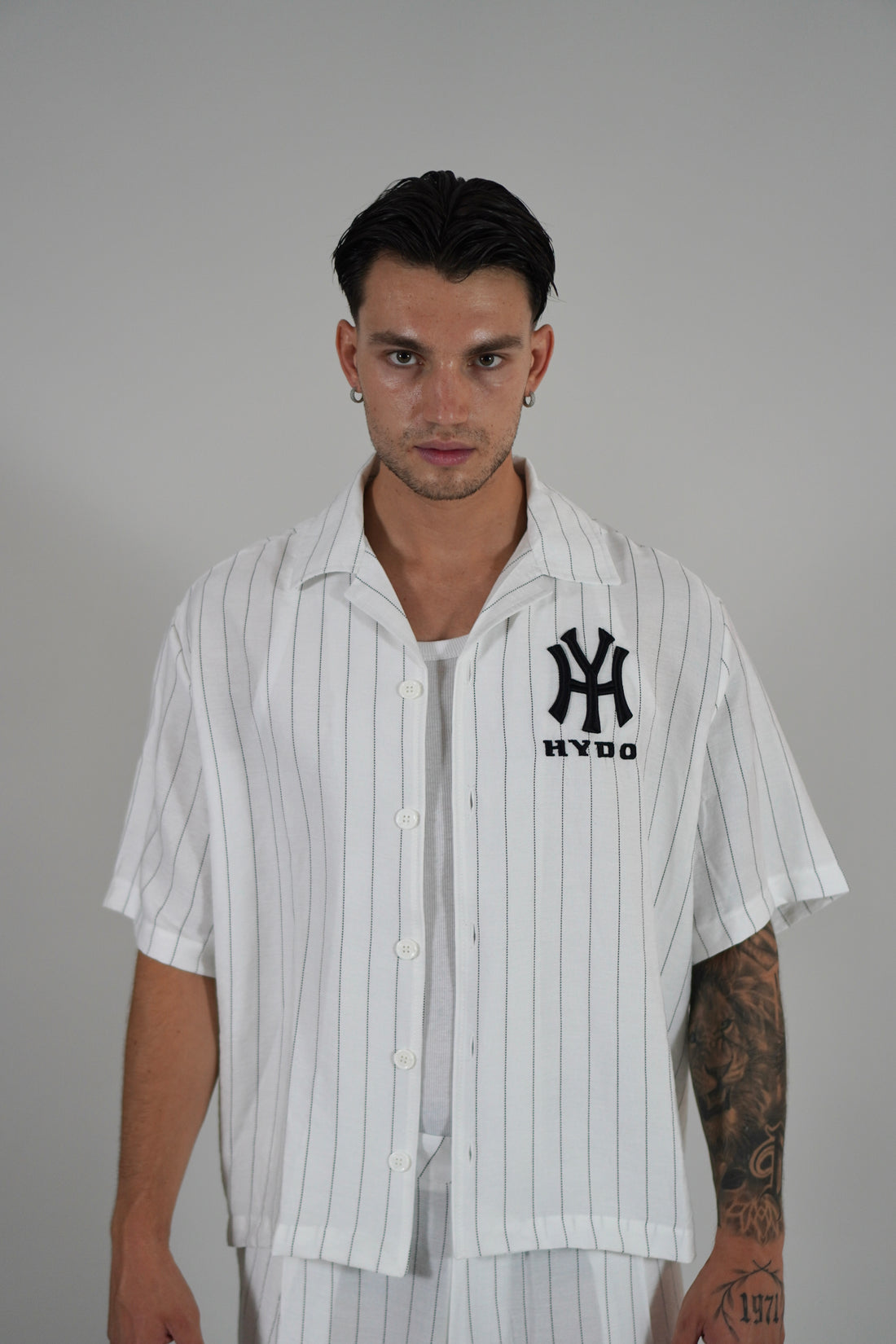 Coordinato Baseball NY White