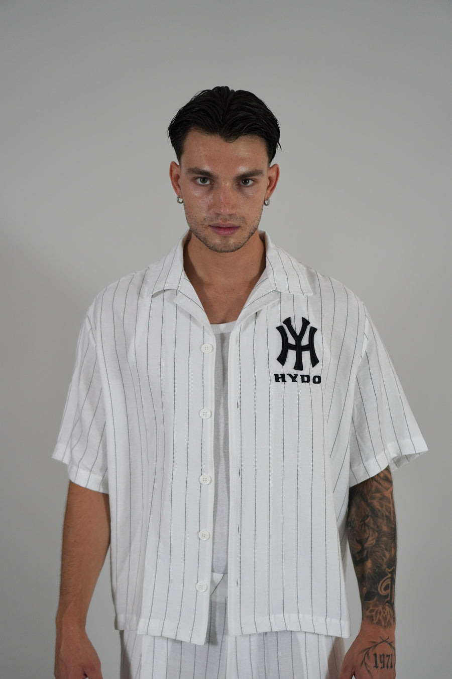 Coordinato Baseball NY White