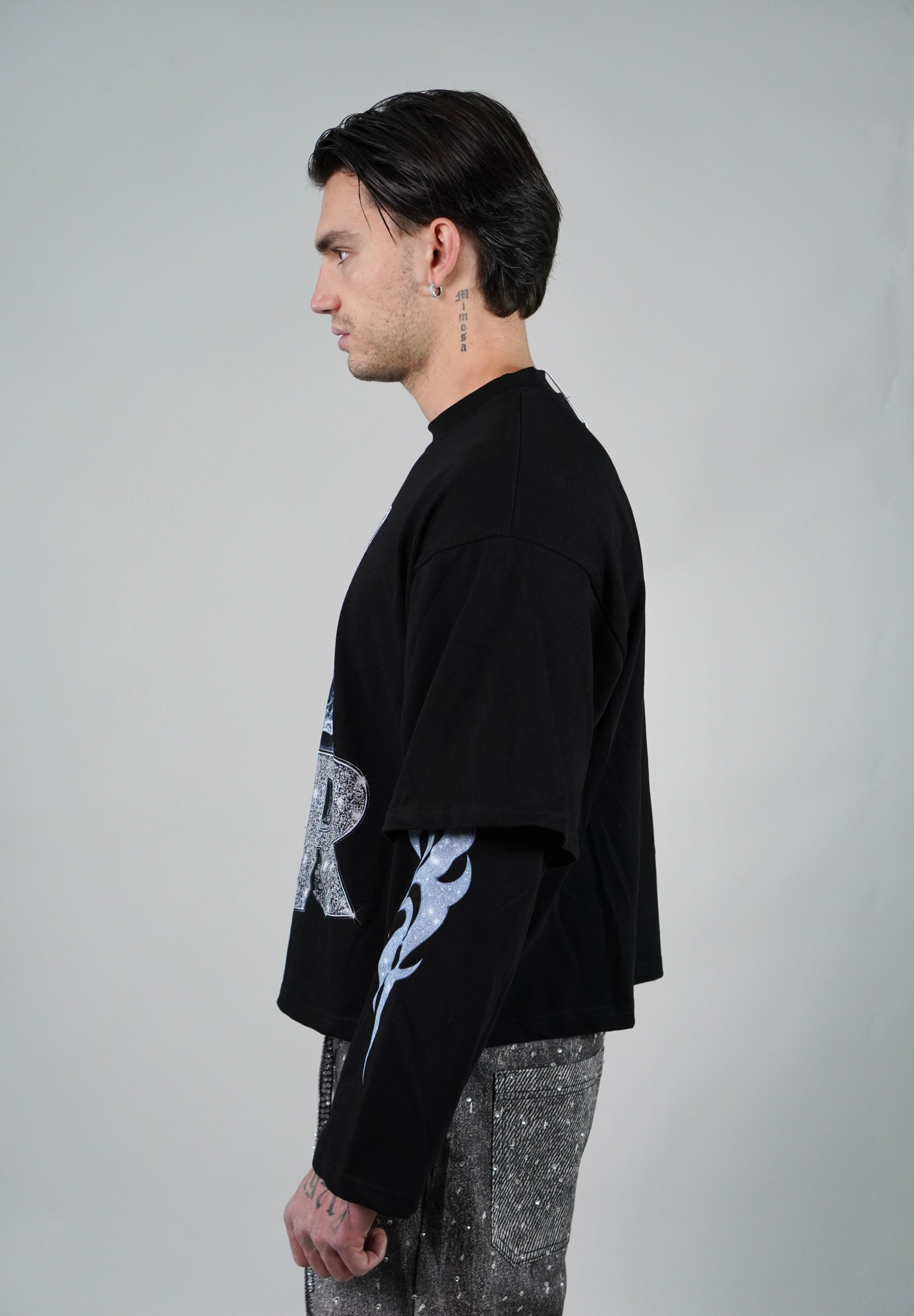 OVR Longsleeve Double Ice Black