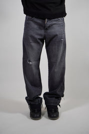 Jeans Reverse Pocket Grey