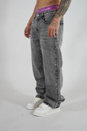 Jeans Baggy Rhinestone