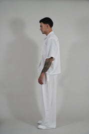 Pantalone Super Pencies Simil Lino White