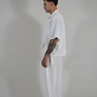 Pantalone Super Pencies Simil Lino White