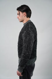 Maglione Mohair Black