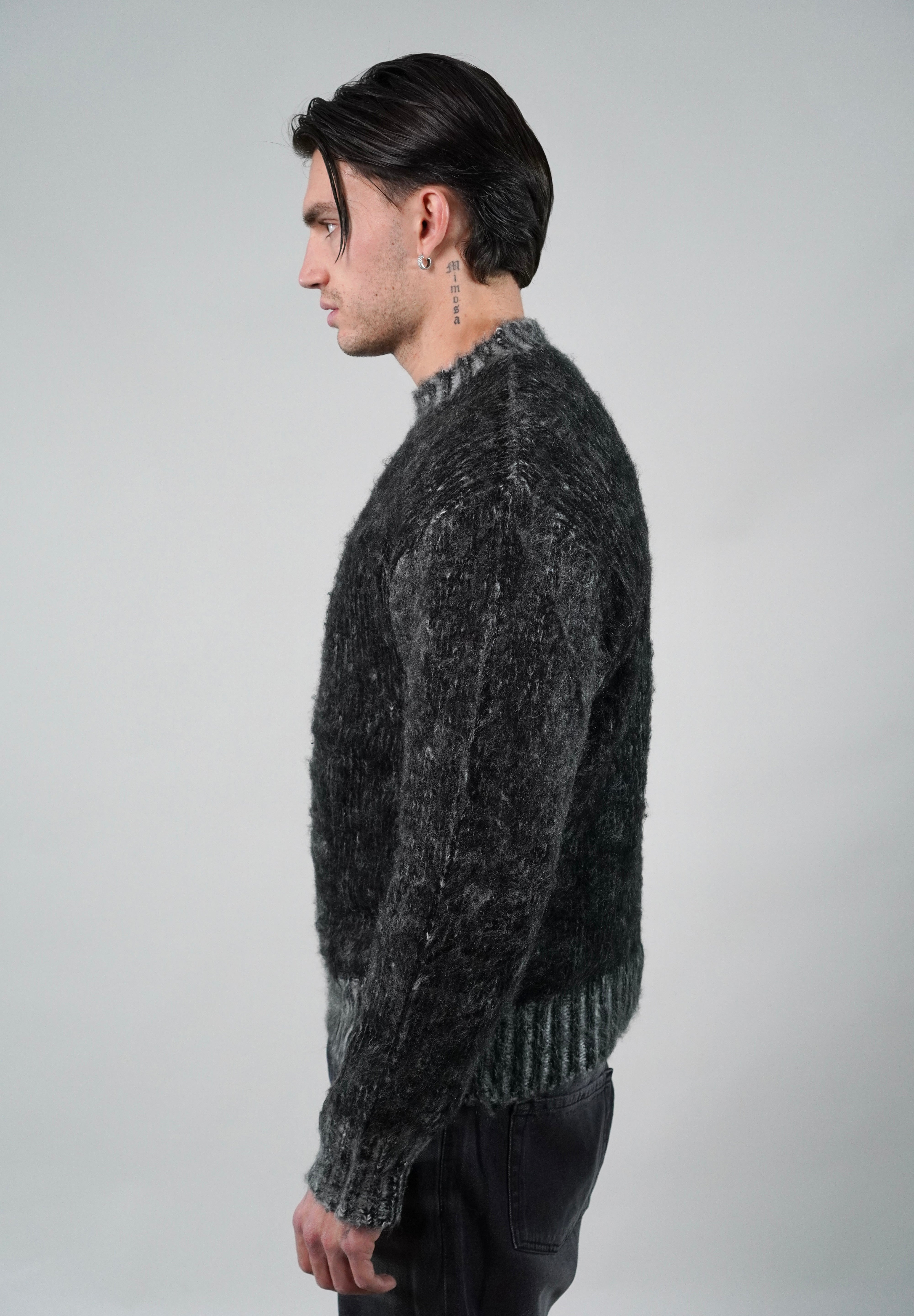 Maglione Mohair Black