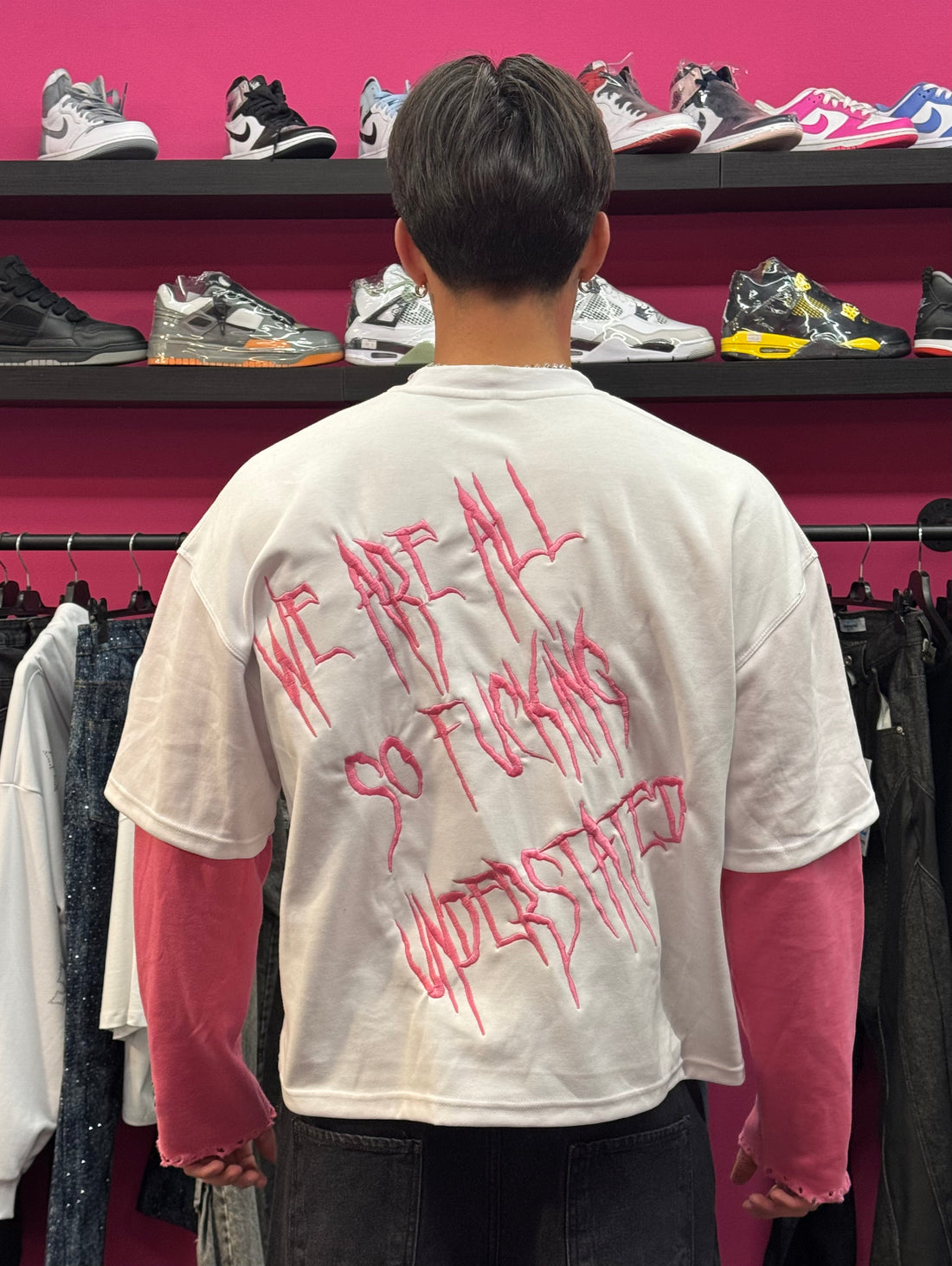 Under Shift White Longsleeve