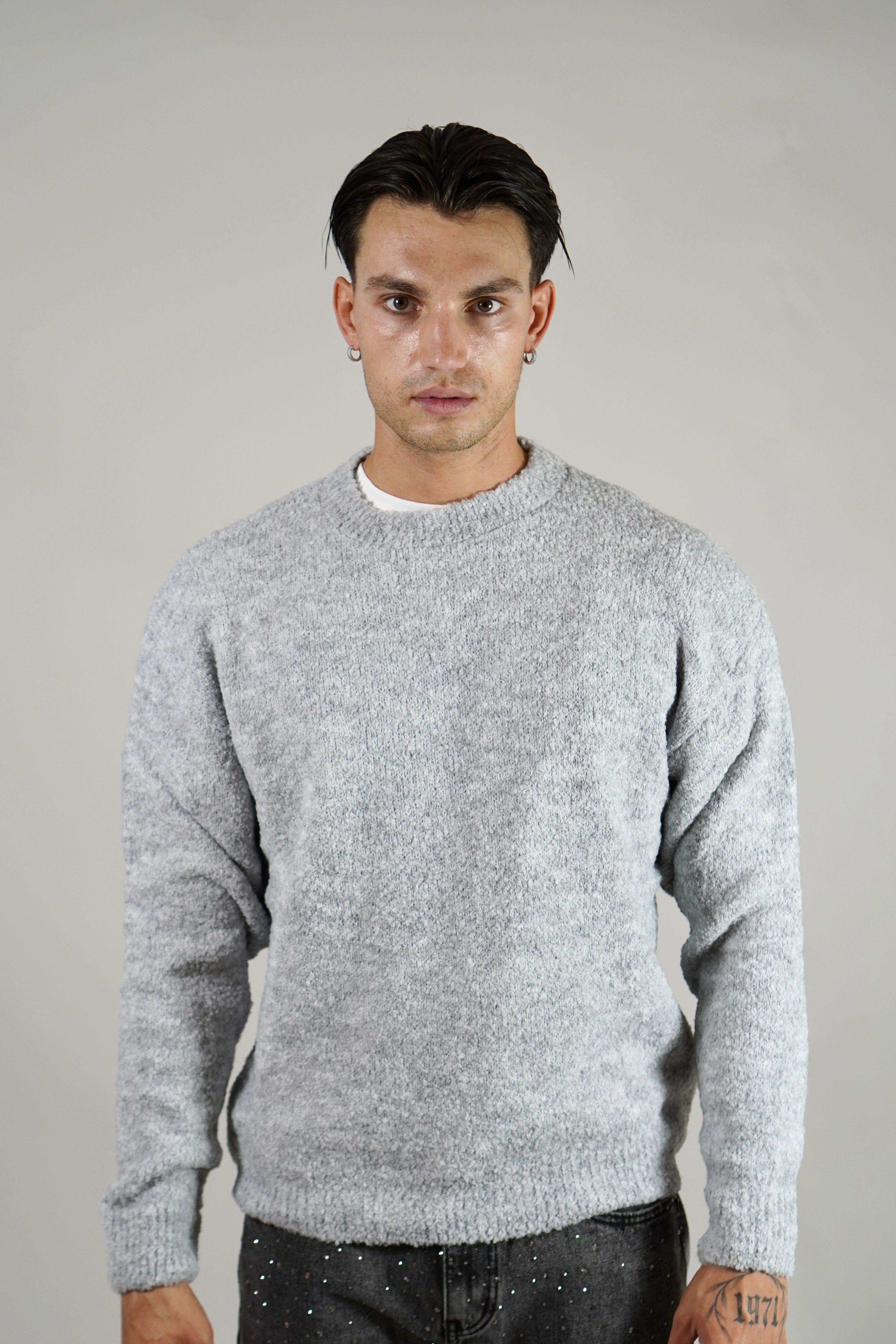 Maglione Alpaca Grey