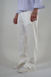 Pantalone Spacchetti White