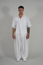 Pantalone Super Pencies Simil Lino White