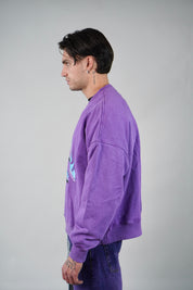 Crewneck Cross Purple