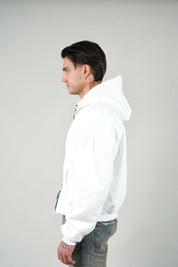 Hoodie Zip White