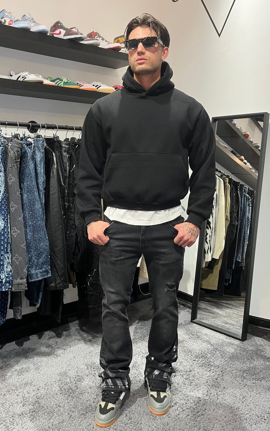 Jeans Flare Macchiato
