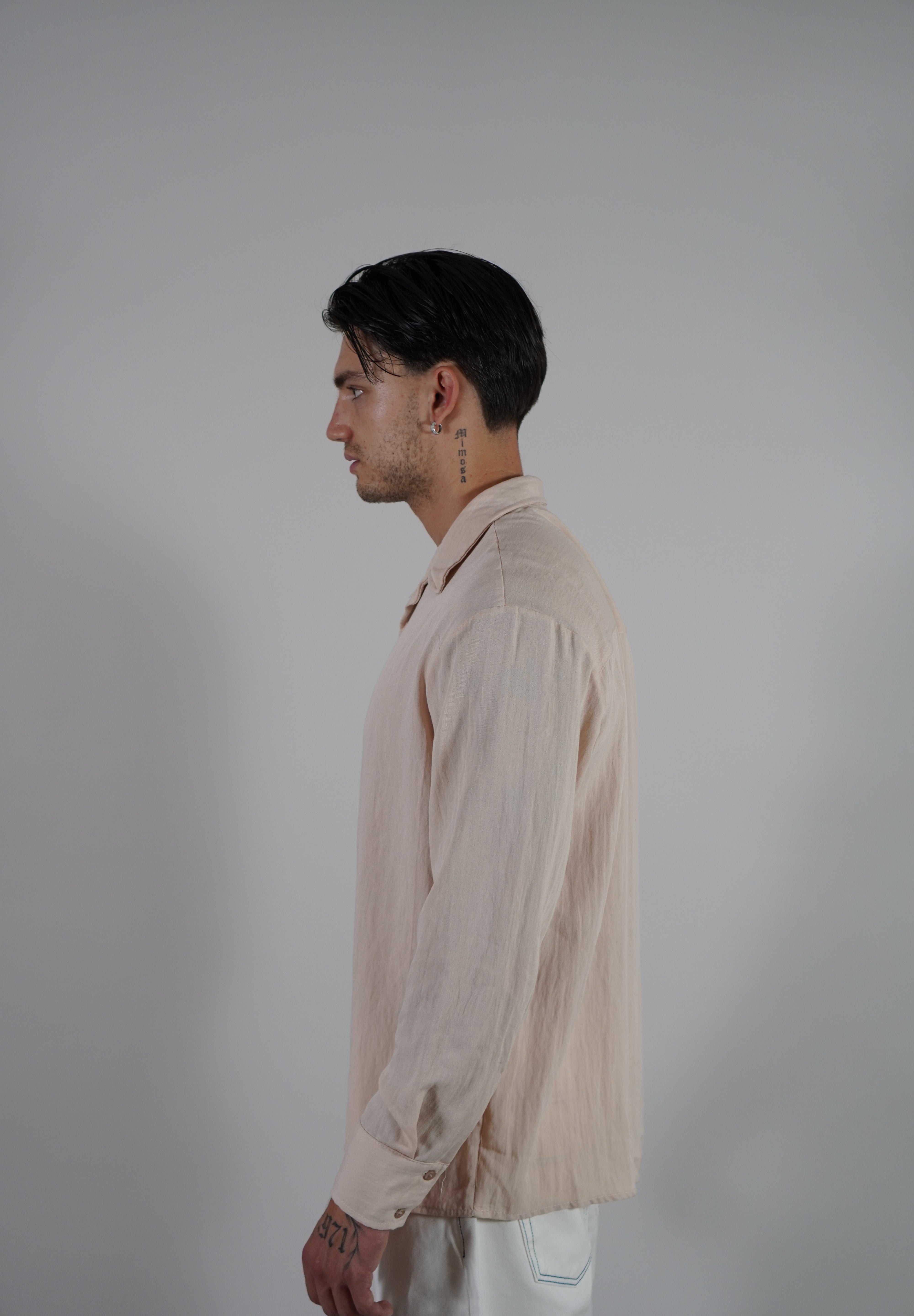 Camicia Linen Nude