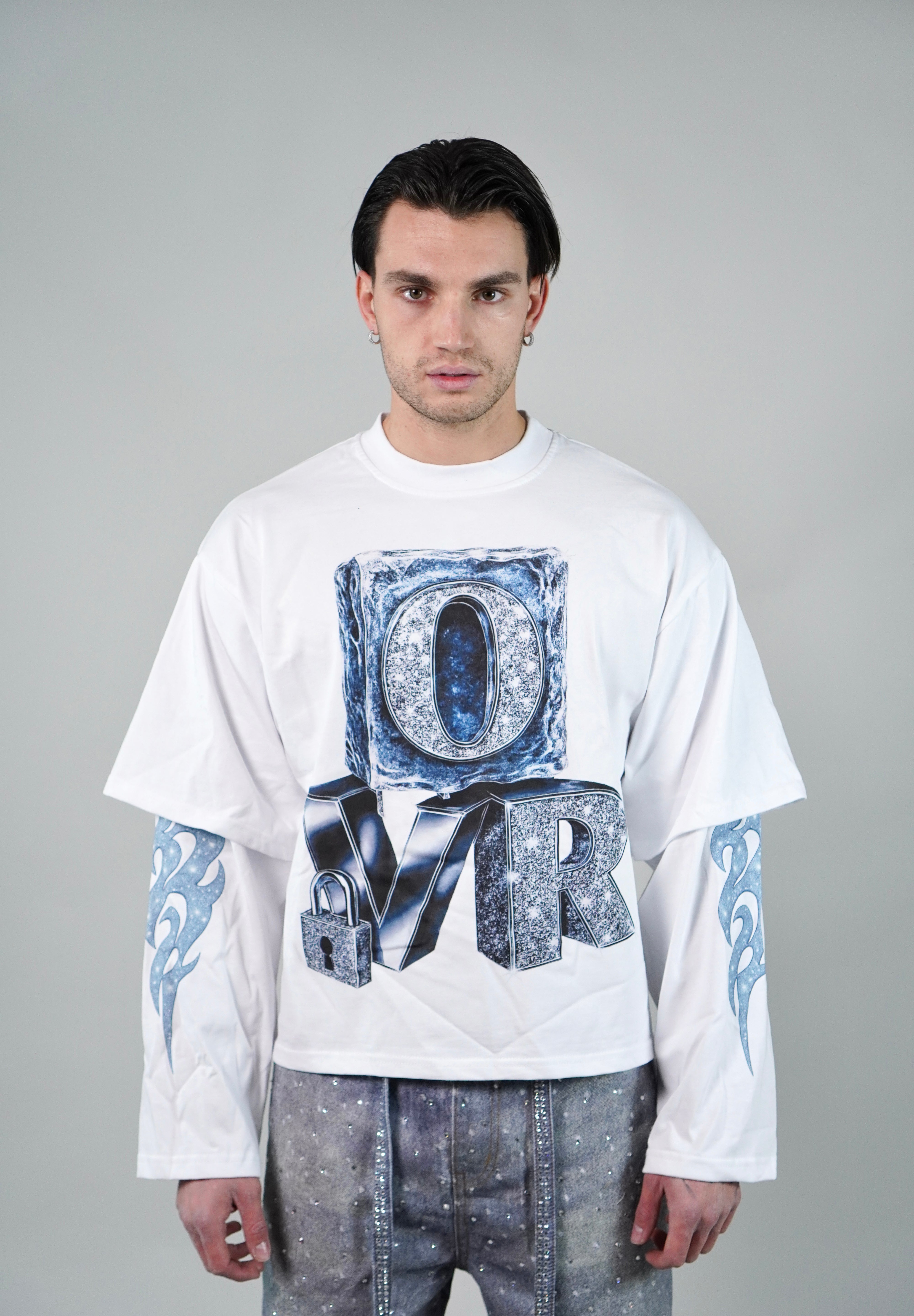 OVR Longsleeve Double Ice White