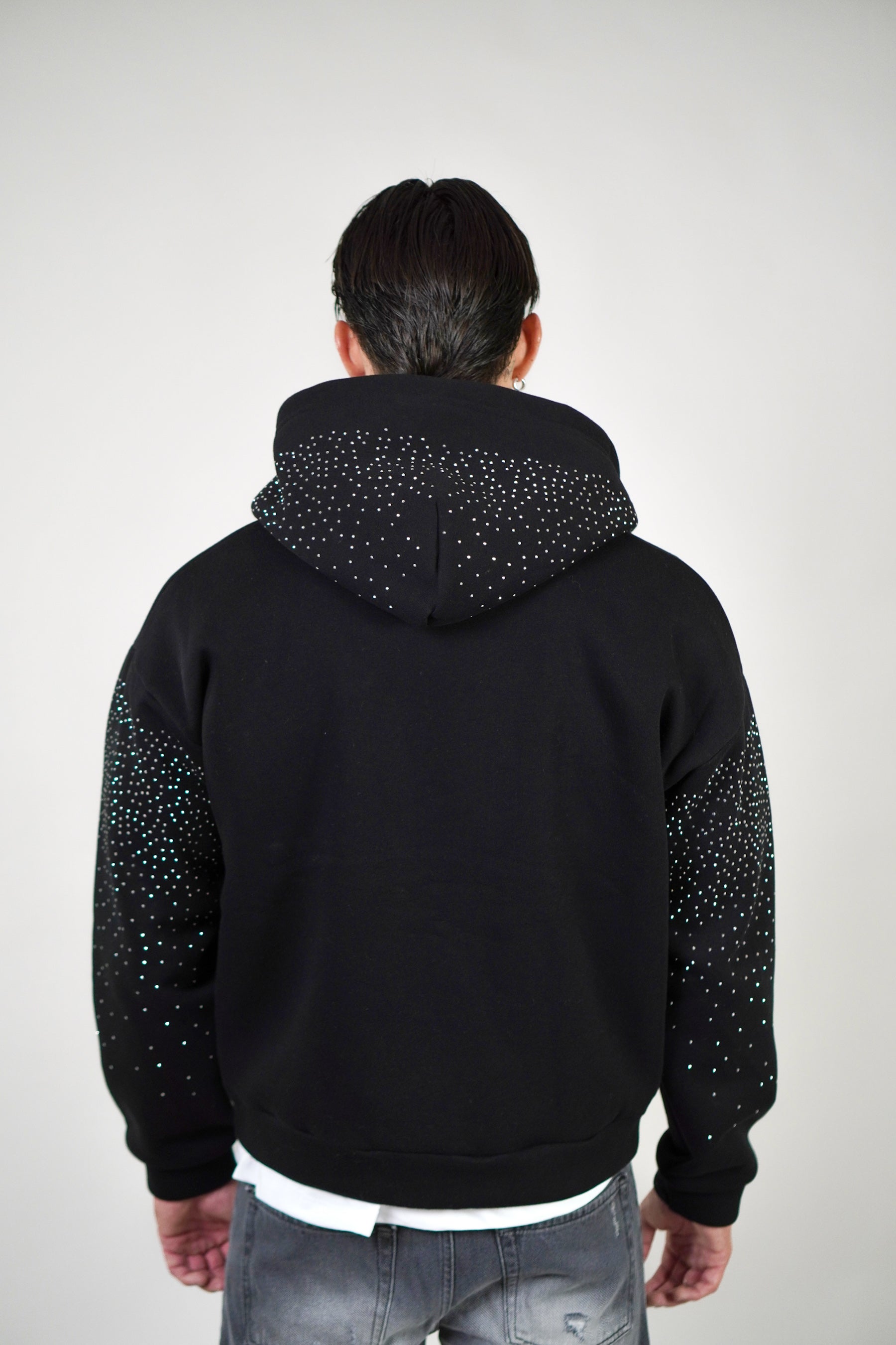 Hoodie Zip Swarovski